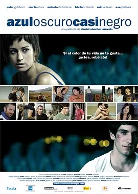 名称：西班牙电影《深蓝即是黑》（2006）描述：导演: 丹尼尔·桑切斯·阿雷瓦洛主演: 基姆·古铁雷斯 / 玛尔塔·埃图拉 / 安东尼奥·德·拉·托雷 / 赫克特·科洛梅 / 劳尔·阿雷瓦洛 / 更多…类型: 剧情 / 喜剧 / 爱情制片国家/地区: 西班牙上映日期: 2006-03-31片长: 105分钟链接：🔗夸克：