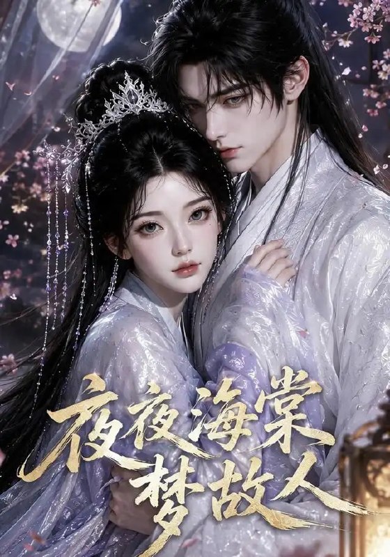 名称：夜夜海棠梦故人（55集）AI短剧描述：海棠依旧，故人何方？她夜夜坠入同一个梦境，看落花纷飞，听旧人低语