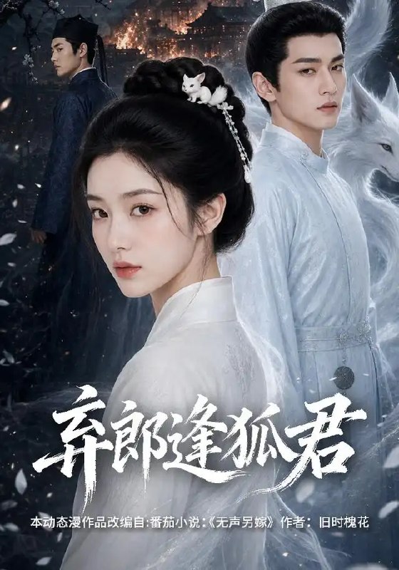名称：弃郎逢狐君（41集）AI短剧描述：青丘狐君隐于尘世，与遭弃的凡间孤女相遇于风雪渡口