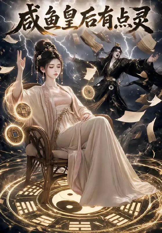 名称：咸鱼皇后有点灵（51集）AI短剧描述：深宫寂寂，她本是沉寂的咸鱼废后，却因通灵异能重获新生