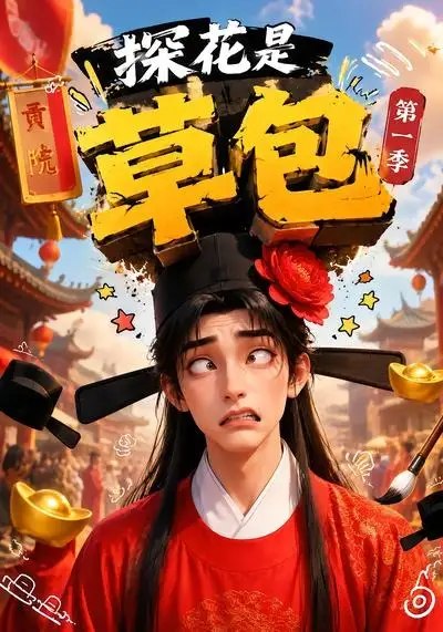 名称：探花是草包第一季（67集）AI短剧描述：寒门书生金榜题名，一朝高中探花，满朝文武皆赞其才