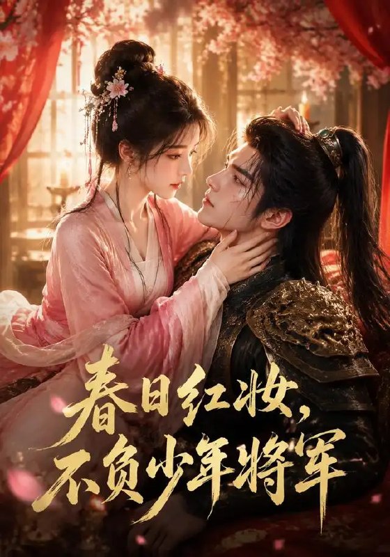 名称：春日红妆，不负少年将军&春日红妆不负少年将军（55集）AI短剧描述：春寒未褪时，她以红妆惊鸿照影，撞进少年将军凛冽又滚烫的眸光里