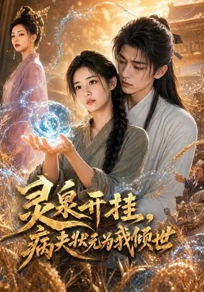 名称：灵泉开挂，病夫状元为我倾世&灵泉开挂病夫状元为我倾世（75集）AI短剧描述：古有灵泉落凡尘，她携异能救苍生
