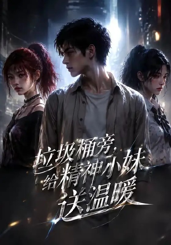 名称：垃圾桶旁，给精神小妹送温暖&垃圾桶旁给精神小妹送温暖（55集）AI短剧描述：寒夜的风掠过街角，废弃垃圾桶旁蜷缩着衣衫单薄的精神小妹