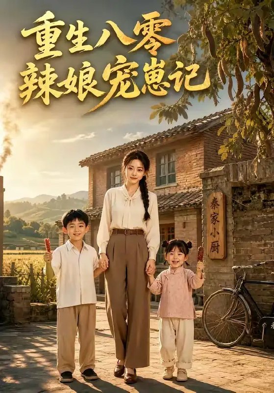 名称：重生八零辣娘宠崽记（76集）AI短剧描述：寒门农女一朝重生回八零，前世遗憾皆成序章