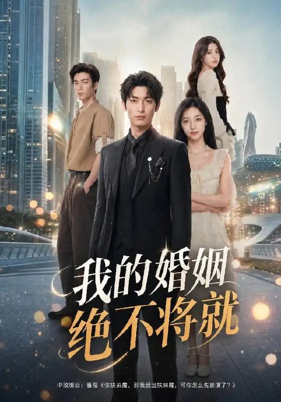 名称：我的婚姻绝不将就（60集）AI短剧描述：当契约婚姻的纸页在风中翻飞，她终于读懂了“绝不将就”的倔强
