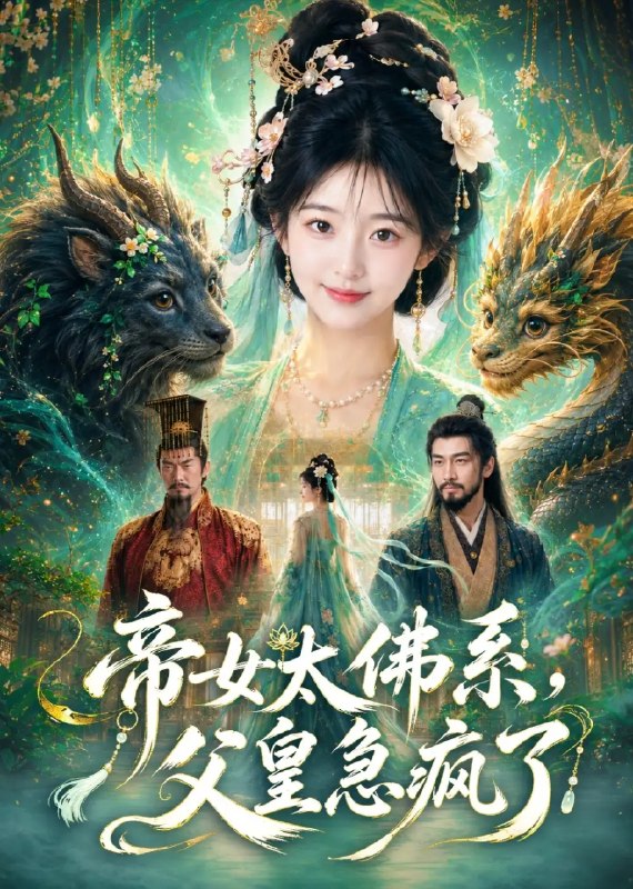 名称：帝女太佛系，父皇急疯了&帝女太佛系父皇急疯了（50集）AI短剧描述：她是乱世中遗落的明珠，不争不抢，只愿守一方清净