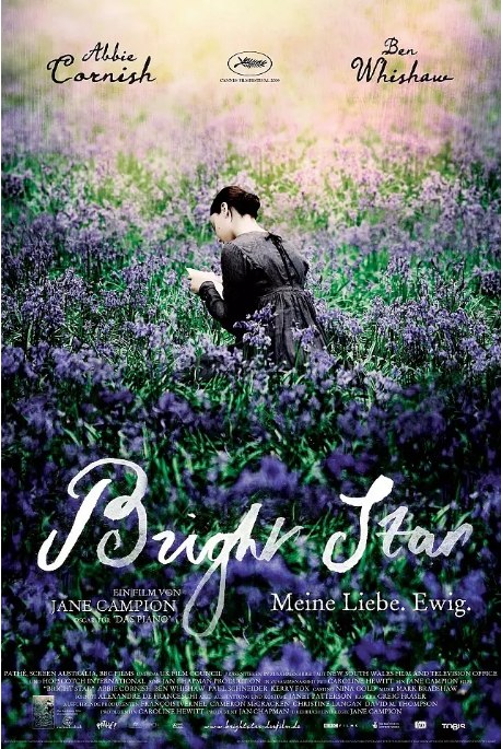 名称：英国电影《明亮的星》（2009）描述：导演: 简·坎皮恩主演: 艾比·考尼什 / 本·卫肖 / 保罗·施耐德 / 凯瑞·福克斯 / 托马斯·布罗迪-桑斯特 / 更多…类型: 剧情 / 爱情 / 传记制片国家/地区: 英国 / 澳大利亚 / 法国上映日期: 2009-11-06(英国)片长: 119分钟链接：🔗夸克：