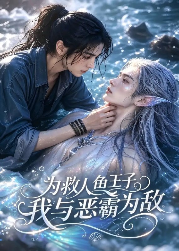 名称：为救人鱼王子我与恶霸为敌（45集）AI短剧描述：深海低语唤醒宿命羁绊，她为救被困的人鱼王子，孤身闯入豪门漩涡，与权势滔天的恶霸正面交锋