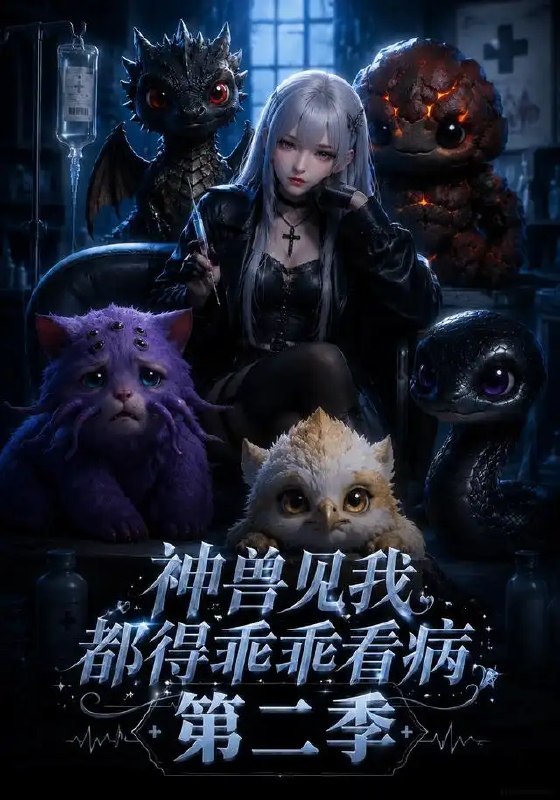 名称：神兽见我都得乖乖看病第二季（62集）AI短剧描述：灵医归来，再续神兽奇缘