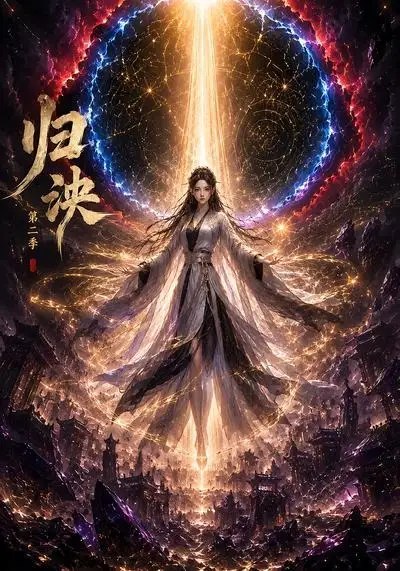 名称：归泱第二季（92集）AI短剧描述：前尘尽忘的归泱，于权谋漩涡中重拾记忆碎片