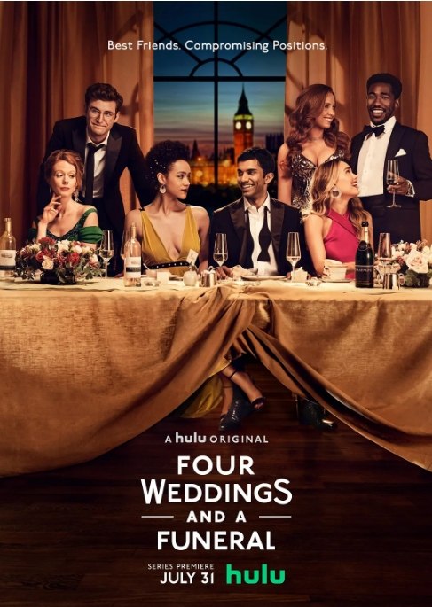 名称：[美剧]《四个婚礼和一个葬礼》（2019）描述：导演: 特斯塔姆·莎佩罗 / 凯瑟琳·莫斯海德主演: 娜塔莉·伊曼纽尔 / 瑞贝卡·瑞滕豪斯 / 约翰·雷诺兹 / 尼基什·帕特尔 / 布兰登·史密斯 / 更多…类型: 喜剧 / 爱情制片国家/地区: 美国单集片长: 60分钟链接：🔗夸克：
