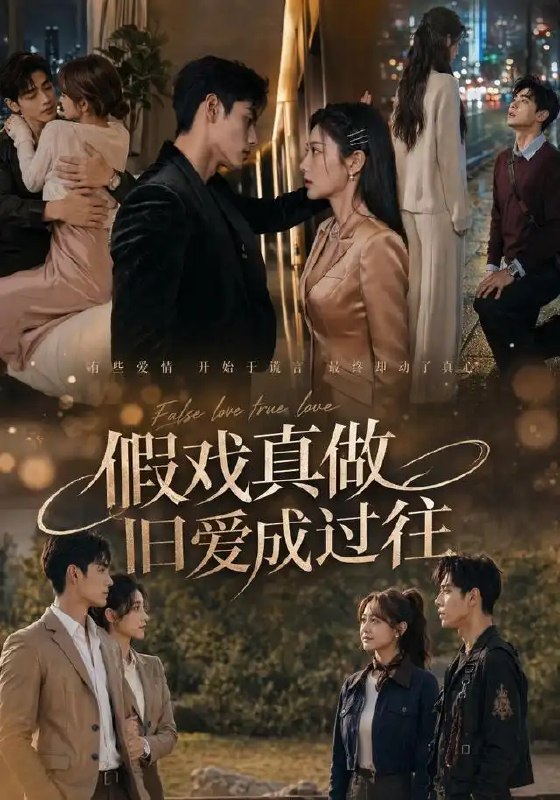 名称：假戏真做旧爱成过往（60集）AI短剧描述：初遇是剧本里的逢场作戏，眸光交错时却动了真心