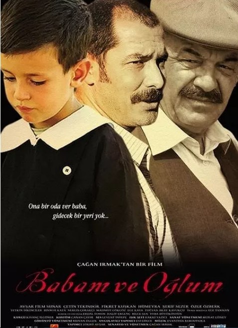 名称：土耳其电影《我的父亲我的儿子》（2005）描述：导演: 查恩·厄尔马克主演: 切邓·泰肯多尔 / 菲克雷特·库斯坎 / 休姆拉 / Serif Sezer / 耶特金·迪金席勒类型: 剧情 / 家庭制片国家/地区: 土耳其上映日期: 2005-11-18片长: 113分钟链接：🔗夸克：