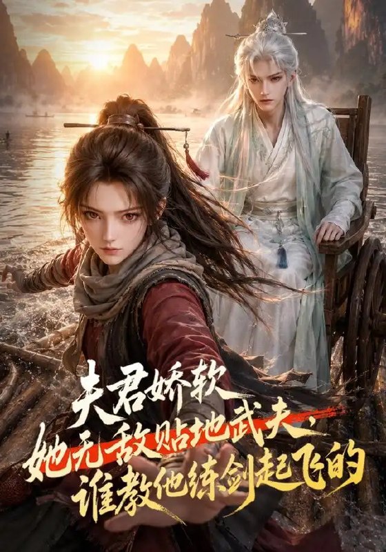 名称：夫君娇软她无敌贴地武夫，谁教他练剑起飞的&夫君娇软她无敌贴地武夫谁教他练剑起飞的（70集）AI短剧描述：月落寒江，她以贴地武夫之姿横扫八荒，剑锋所指，万敌皆伏