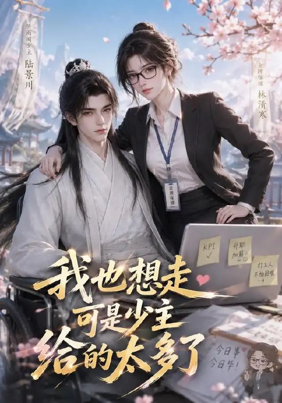 名称：我也想走，可是少主给的太多了&我也想走可是少主给的太多了（47集）AI短剧描述：风起云涌的江湖暗流中，她本是逍遥客，却因少主许下的万金重诺与深情羁绊迟迟未行