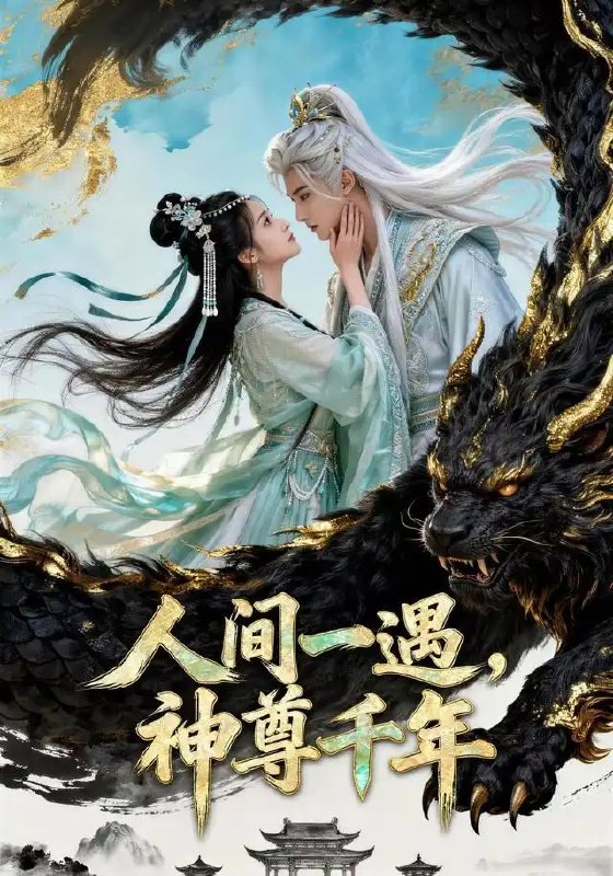 名称：人间一遇，神尊千年&人间一遇神尊千年（55集）AI短剧描述：千年神尊为寻故人，甘堕红尘历劫