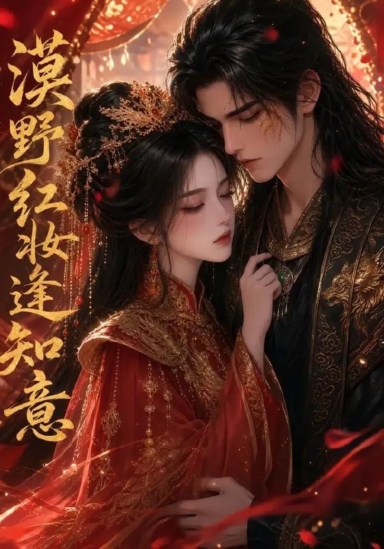 名称：漠野红妆逢知意（57集）AI短剧描述：大漠孤烟，红妆烈烈