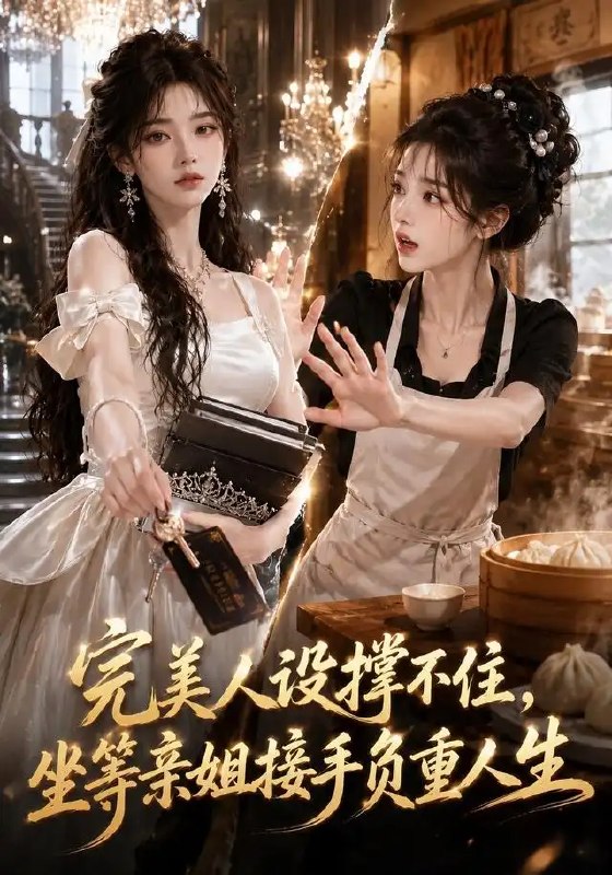 名称：完美人设撑不住，坐等亲姐接手负重人生&完美人设撑不住坐等亲姐接手负重人生(54集) AI短剧描述：她如履薄冰维系着完美人设，直至面具裂痕蔓延成深渊