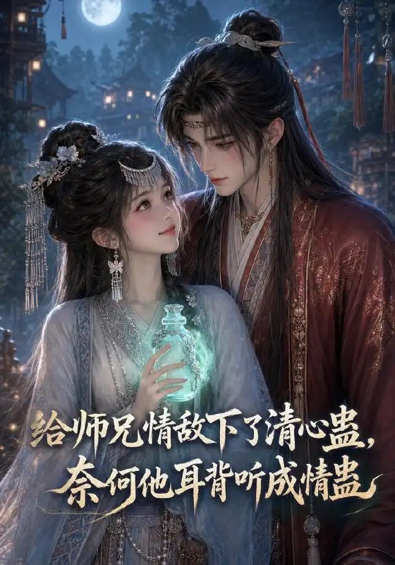 名称：给师兄情敌下了清心蛊，奈何他耳背听成情蛊&给师兄情敌下了清心蛊奈何他耳背听成情蛊（56集）AI短剧描述：青峦雾隐，她为斩断师兄情缘，暗施清心蛊，却因他耳背误听作情蛊