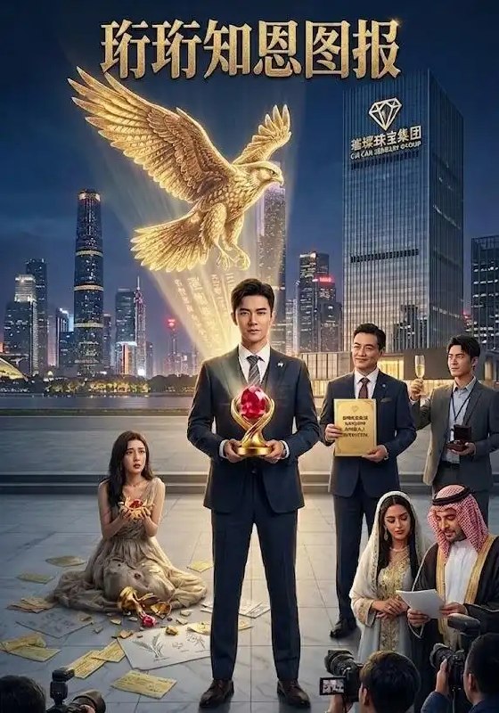 名称：珩珩知恩图报（32集）AI短剧描述：旧巷烟火里，孤女珩珩受尽冷眼，唯得恩人倾囊相助
