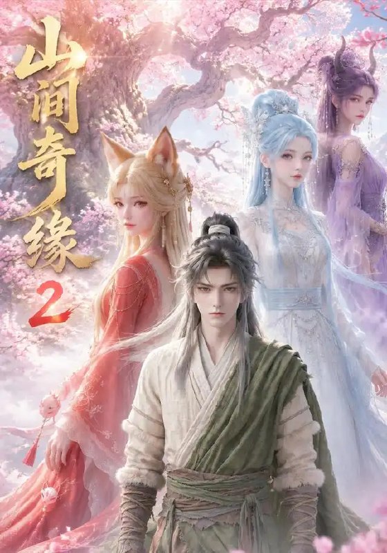 名称：山间奇缘第二季（55集）AI短剧描述：山岚再起，云深不知处续写宿命羁绊