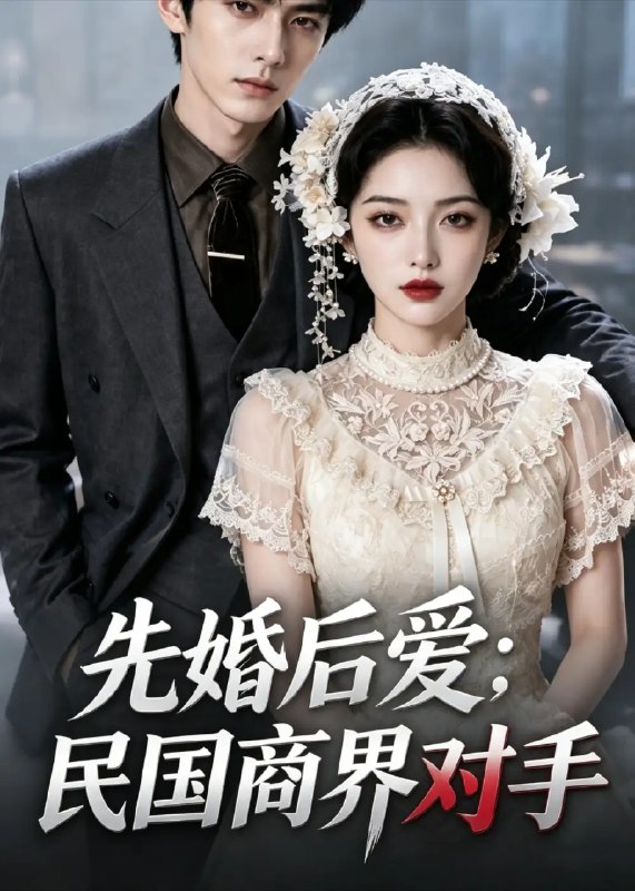 名称：先婚后爱：民国商界对手&先婚后爱民国商界对手（60集）AI短剧描述：旗袍摇曳的民国乱世，她是商界新秀，他是垄断大亨，一场利益联姻将宿敌绑进同一屋檐