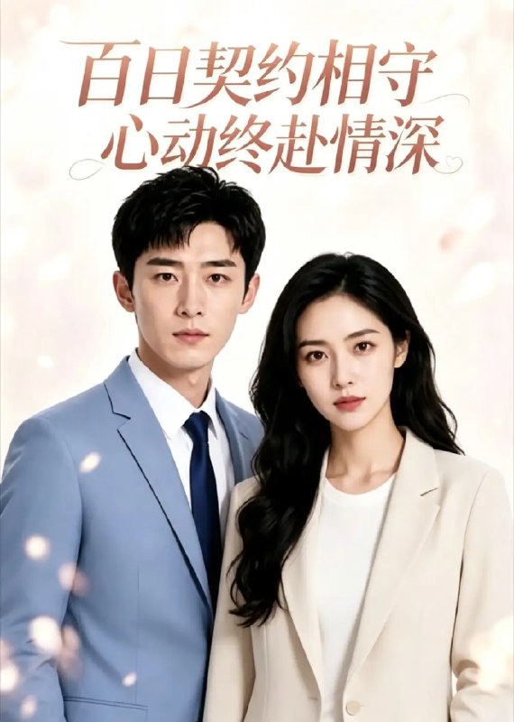 名称：百日契约相守，心动终赴情深&百日契约相守心动终赴情深（50集）AI短剧描述：落雨的街角，一纸百日契约将两个本无交集的灵魂捆绑