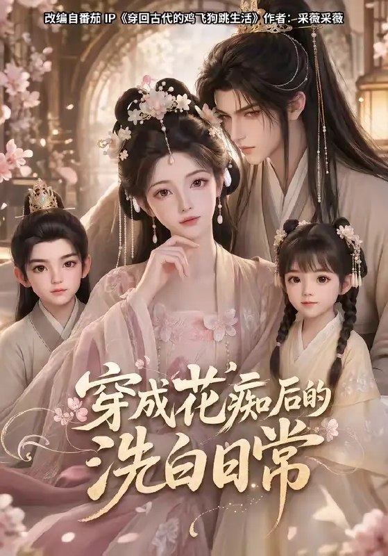 名称：穿成花痴后的洗白日常（110集）AI短剧描述：一朝穿越，她竟成了人人嗤笑的花痴草包