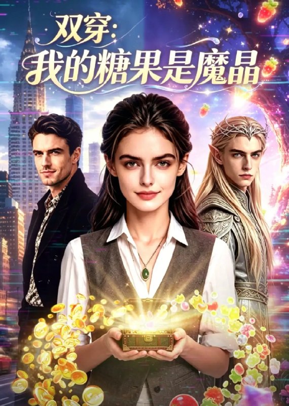 名称：双穿：我的糖果是魔晶&双穿我的糖果是魔晶（60集）AI短剧描述：当平行时空的裂隙悄然开启，她指尖的糖果竟是异世大陆的魔晶
