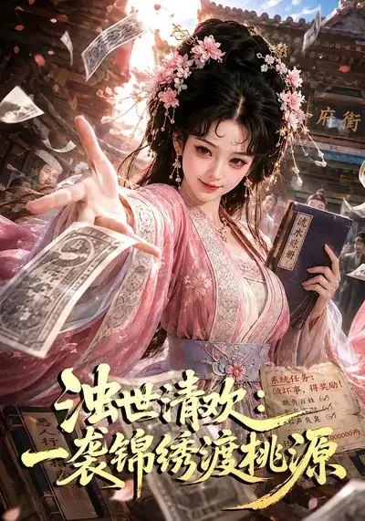 名称：浊世清欢：一袭锦绣渡桃源第一季&浊世清欢一袭锦绣渡桃源第一季（83集）AI短剧描述：乱世烽烟起，她一袭锦绣，执伞踏过浊世尘埃，寻一方桃源净土