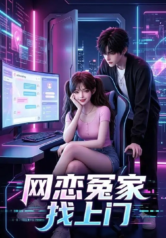 名称：网恋冤家找上门（42集）AI短剧描述：网线两端，一场心动悄然生根；门铃轻响，那个熟悉的陌生人携风带雨而至
