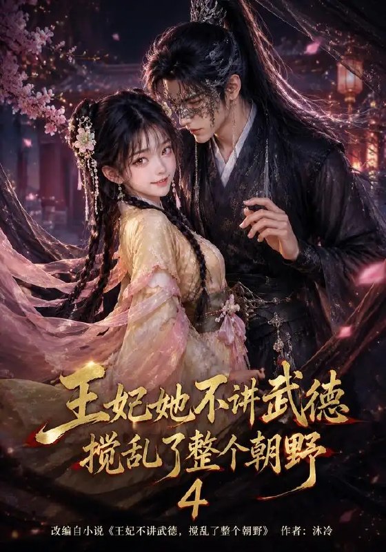 名称：王妃她不讲武德，搅乱整个朝野4&王妃她不讲武德搅乱整个朝野4（90集）AI短剧描述：前世她错信伪善，落得满门覆灭、孤身赴死的凄烈结局