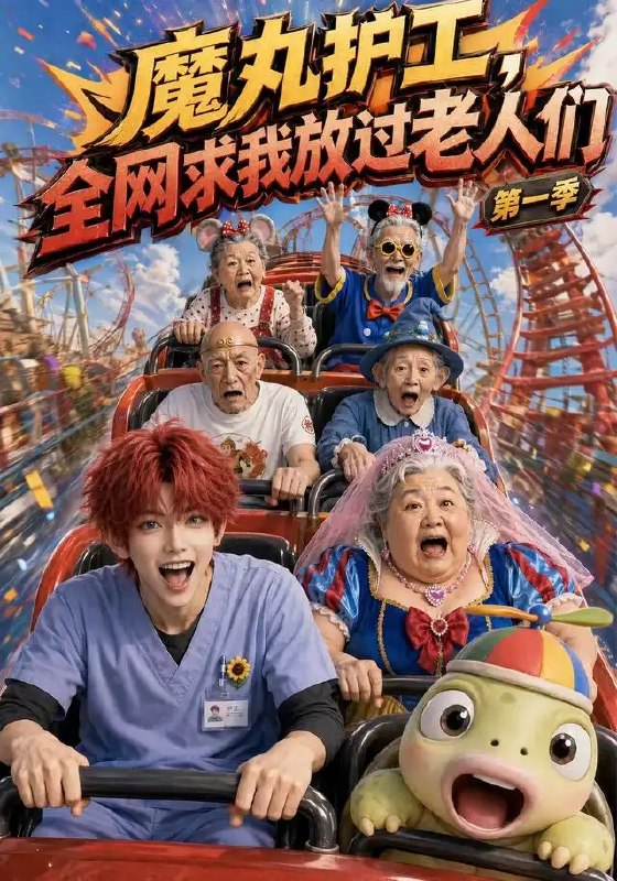 名称：魔丸护工，全网求我放过老人们&魔丸护工全网求我放过老人们（99集）AI短剧描述：当混世魔丸撞上白发苍苍，养老院里便再无宁日