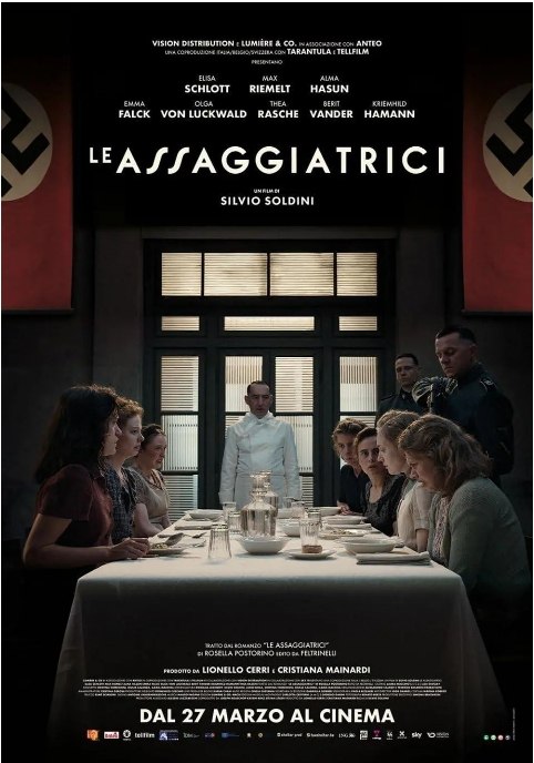 名称：意大利电影《试吃者》（2025）描述：导演: 西尔维奥·索尔蒂尼主演: 艾丽莎·施洛特 / 马克思·雷迈特 / 阿尔玛·哈森 / 尼科洛·帕塞蒂类型: 剧情制片国家/地区: 意大利 / 比利时 / 瑞士上映日期: 2025-03-27(意大利)片长: 123分钟链接：🔗夸克：