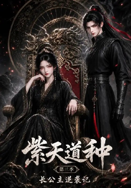 名称：紫天道种长公主逆袭记第三季（55集）AI短剧描述：前世她为情所困、含恨而终，紫天道种重燃神魂，长公主携三世记忆归来