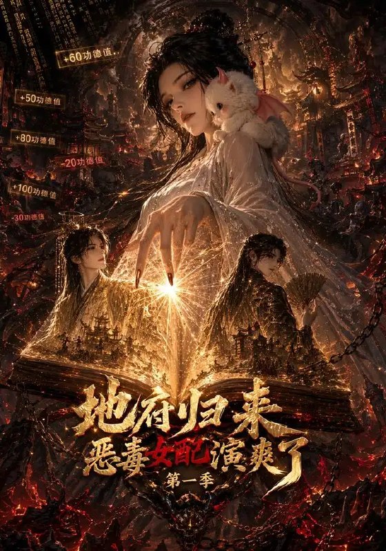 名称：地府归来恶毒女配演爽了第一季（81集）AI短剧描述：地府归来，恶毒女配执棋入局