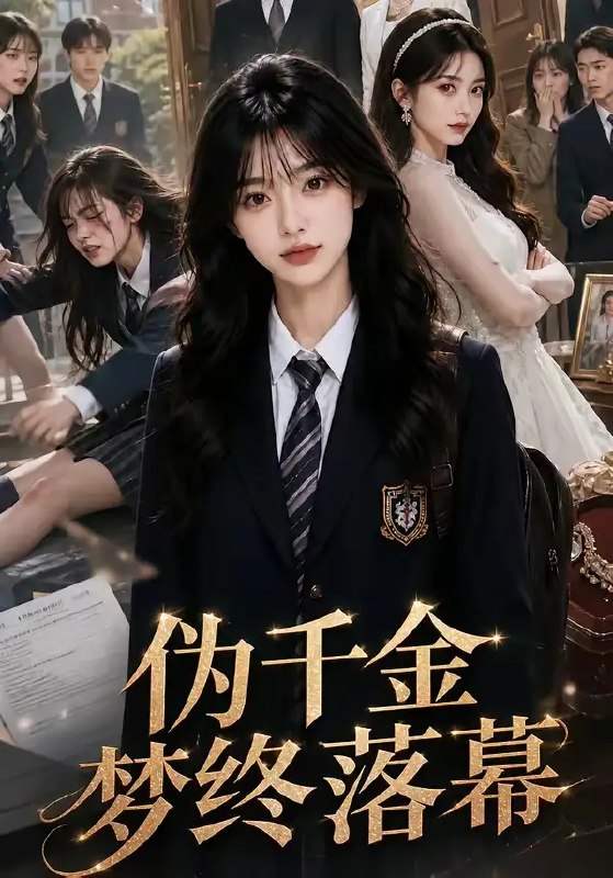 名称：伪千金梦终落幕（50集）AI短剧描述：昔年错换的豪门千金，在浮华幻梦中沉沦数载