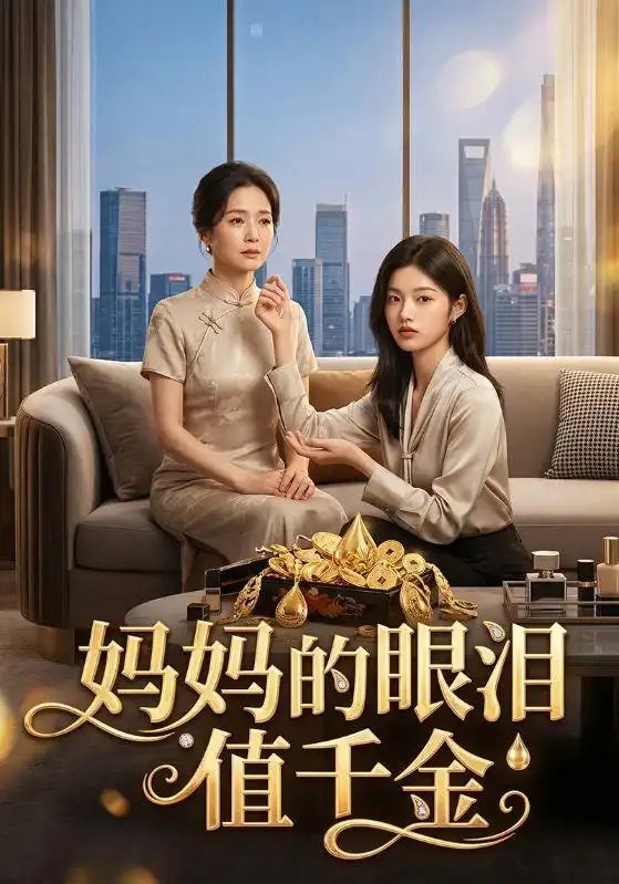 名称：妈妈的眼泪值千金（61集）AI短剧描述：岁月染白了她的鬓角，也模糊了她的目光