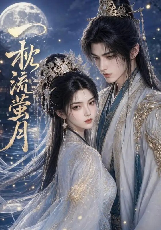 名称：一枕流萤月（75集）AI短剧描述：月色浸衣，流萤绕肩，她于乱世棋局中执子落定，却误将真心付与宿命