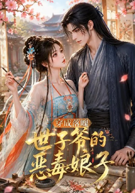 名称：穿成落魄世子爷的恶毒娘子（146集）AI短剧描述：一朝魂穿，她竟成古言话本中机关算尽的恶毒女配，夫君是权倾朝野却遭算计、落魄蛰伏的世子爷