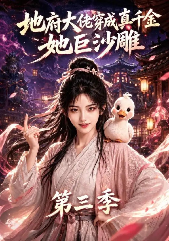 名称：地府大佬穿成真千金，她巨沙雕第三季&地府大佬穿成真千金她巨沙雕第三季（117集）AI短剧描述：幽冥之主一朝穿成豪门真千金，阎王殿的威仪撞上现世的鸡飞狗跳，画风清奇又爆笑