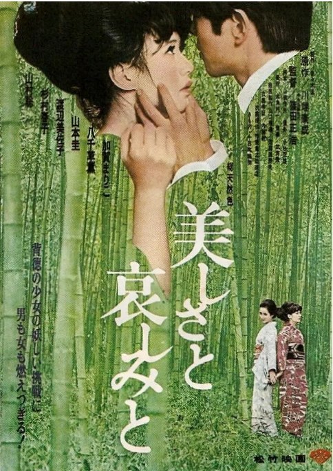 名称：日本电影《美丽与哀伤》（1965）描述：导演: 篠田正浩 / 山村聡 / 渡辺美佐子主演: 山本圭 / 加賀まりこ / 八千草薫 / 杉村春子 / 中村芳子类型: 爱情制片国家/地区: 日本上映日期: 1965-02-28片长: 106分钟链接：🔗夸克：