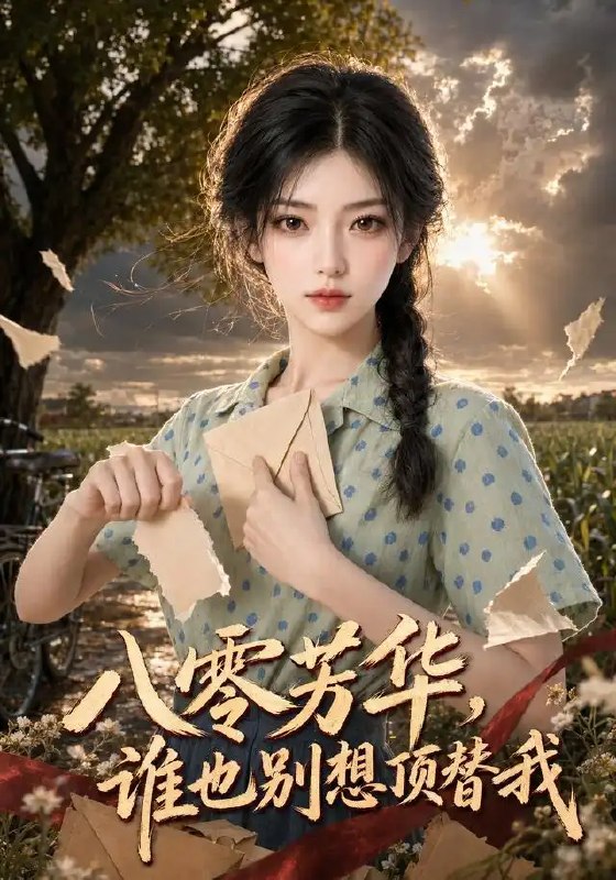名称：八零芳华，谁也别想顶替我&八零芳华谁也别想顶替我（85集）AI短剧描述：八十年代的风掠过旧巷，她攥着被顶替的人生底牌归来