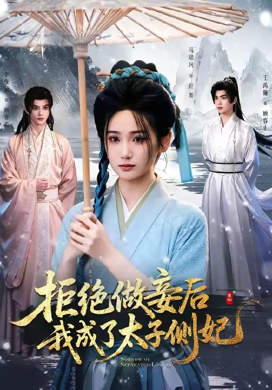 名称：拒绝做妾后我成了太子侧妃一纸离人愁（89集）李俊辰&马珺珂描述：前世她错付真心，沦为妾室惨死宫墙；重生归来，她拒做笼中雀，一纸和离斩断孽缘