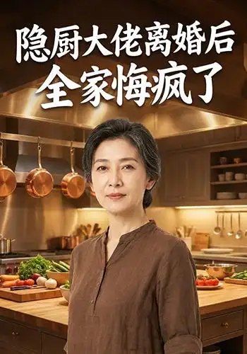 名称：隐厨大佬离婚后全家悔疯了（37集）AI短剧描述：他曾隐于烟火灶台，是名震厨界的传奇，却甘为她洗手作羹汤