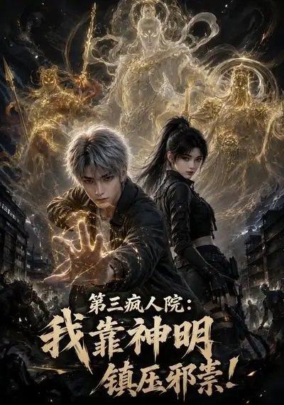 名称：第三疯人院：我靠神明镇压邪祟！&第三疯人院我靠神明镇压邪祟（62集）AI短剧描述：第三疯人院高墙之内，邪祟横行，人心比鬼魅更癫狂