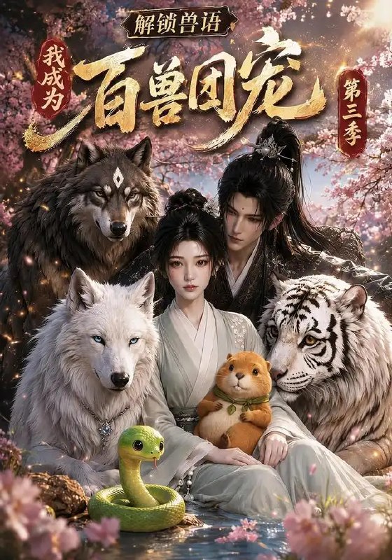 名称：解锁兽语，我成为百兽团宠第三季&解锁兽语我成为百兽团宠第三季（122集）AI短剧描述：林深时见鹿，海蓝时遇鲸