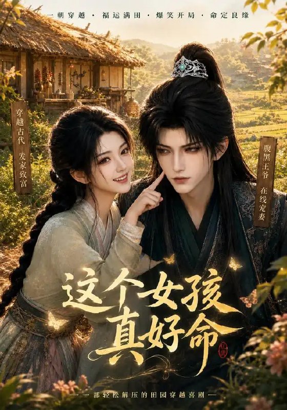 名称：这个女孩真好命（114集）AI短剧描述：她本是尘世里最不起眼的微尘，却因一场意外被命运推上云端