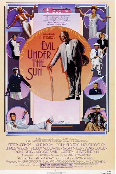名称：英国电影《阳光下的罪恶》（1982）描述：导演: 盖伊·汉弥尔顿主演: 彼得·乌斯蒂诺夫 / 玛吉·史密斯 / 科林·布莱克利 / 黛安娜·里格 / 丹尼斯·奎利 / 更多…类型: 悬疑 / 犯罪制片国家/地区: 英国上映日期: 1982-02-12片长: 117 分钟链接：🔗夸克：